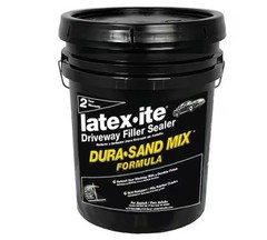 4.75 Gal. Sand Mix Driveway Filler Sealer Durable Finish Fills Cracks Non-Skid