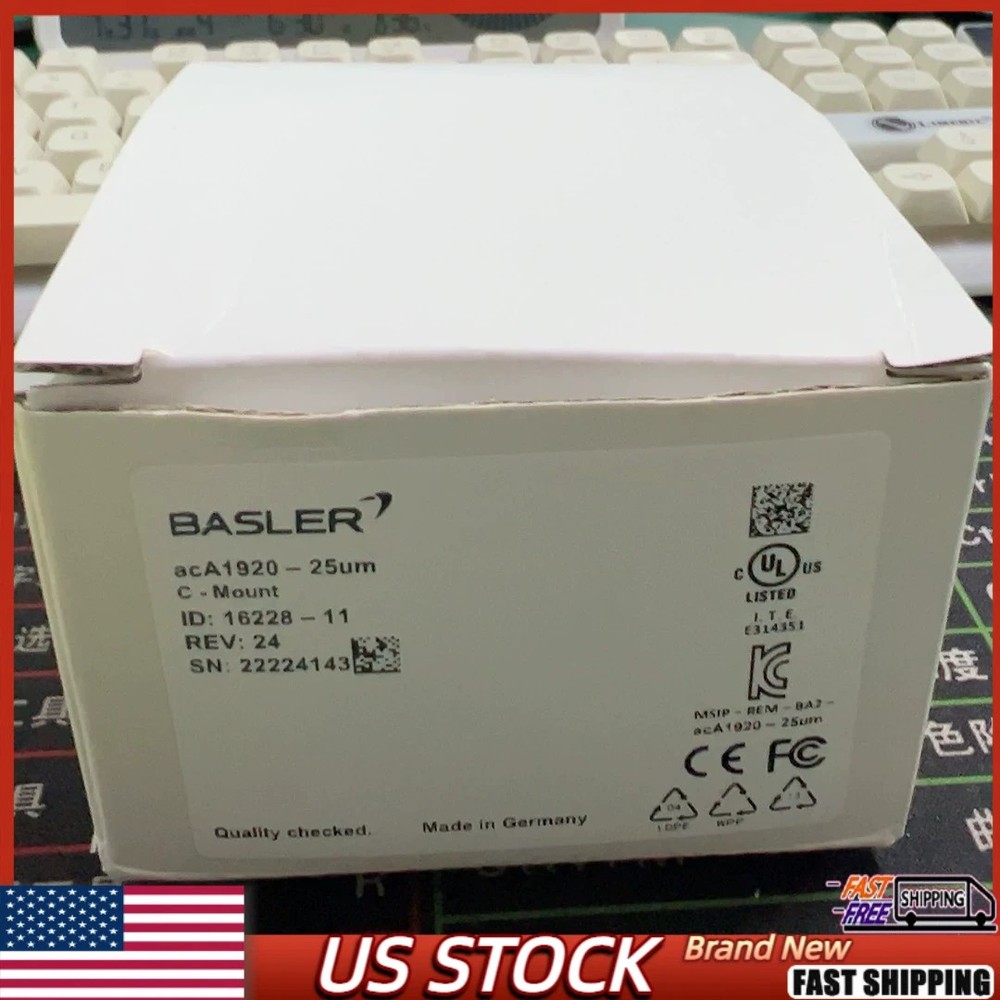 New acA1920-25um Industrial Camera Basler Quality Assurance Free Delivery