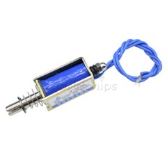 1-10PCS JF-0530B 24V 5N/10mm Pull-Push-Type Reset-Style Solenoid Electromagnet