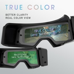 True Color Auto Darkening Welding Goggles