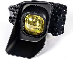 Fog Lights Ford F250 F350 F450 F550 Super Duty 2011-2016 Yellow Lens Harness