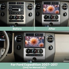 [2G+64G] Android Car Radio for Ford Expedition 2007-2017 (Only for Manual A/C…