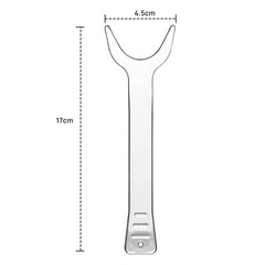 1-10x Dental Orthodontic Cheek Lip Retractor Intraoral Photograph T-shape Opener