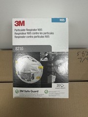 3M 8210 N95 Particulate Respirator Masks – 160 EA/Case