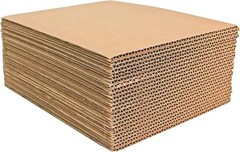 200 8.5×11 Cardboard Corrugated Pads Inserts Filler Sheet 8.5 x 11