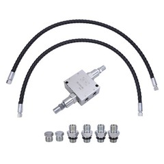 FOR SWIVEL MOTOR HYDRAULIC HOSES FOR AGT CHINES MINI EXCAVATOR CUSHION VALVE KIT