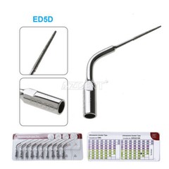 5pcs Dental Ultrasonic Endo Perio Scaling Scaler Tips Fit For DTE SATELEC