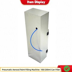 Pneumatic Aerosol Paint Filling Machine Semi-automatic Paint Spray Can filler