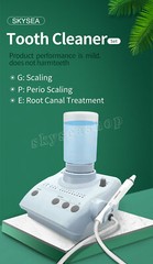 SK-E1 Dental Ultrasonic Scaler Compatible Cavitron EMS + 5*Tips + 2 Bottles Mh