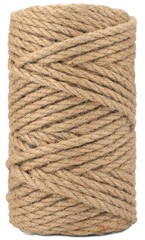 jijAcraft Natural Jute Twine – 164 Feet, 1/4 Inch (6mm) Garden Twine for Clim…
