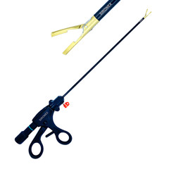 Laparoscopic Bipolar Vessel Sealer Cutter Gold With Cable 5mmx330mm CE Approved