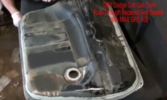 Gasoline Resistant Epoxy Resin 4 Fuel Tank Repair Restoration -Diesel E85 Blend