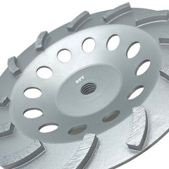 7″ Diamond Grinding Wheels Fast Grinding Concrete Masonry 5/8″-11 Thread 3 Pack