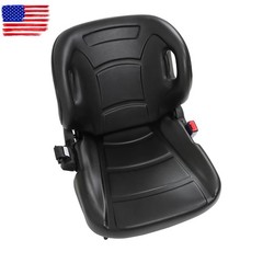 New For Toyota Forklift Seat With Seatbelt & Switch Adjustable Back Universal