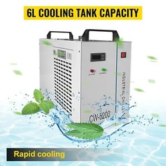 VEVOR Industrial Water Chiller for CO2 Laser Tube Engraver Cutters CW5200/CW3000