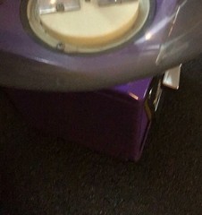 Purple Candy 25 Cents Northwestern Super Globe Vending Machine Rare Vintage