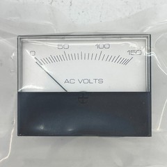 Branom Instrument 0-150 AC Volts & 0-75 A-C Amperes Panel Gauge Meters Mixed Lot