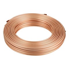 25FT Coil 4 AWG Solid Copper Clad Aluminum Ground Wire Electronic Cable