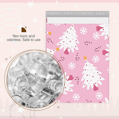 Christmas Poly Mailers 10X13 Inch 100 Pack Shipping Bags for Clothes,Self Adhesi