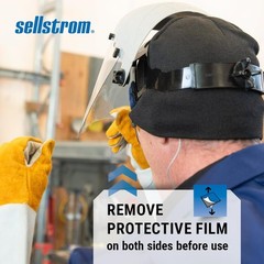 301 Advantage Series Face Shield – Lightweight Protection for Grinding & Cutting