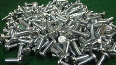 Lot of (180) Pieces DIN 85A Slotted Pan Head Machine Screw M4-.7 x 12 Zinc
