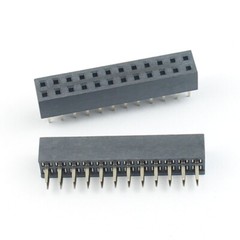 10Pcs 2mm 2.0mm Pitch 2×12 Pin 24 Pin Female Dual Straight Header Strip H=4.3mm