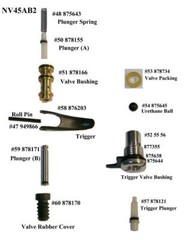 CoFast® High Quality Plunger and Trigger Valves for Aftermarket Hitachi NV45AB2