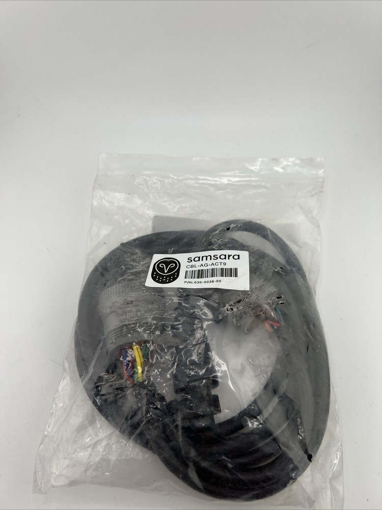 Samsara Vehicle Cable Harness 030-0036-00 CBL-AG-ACT9 New