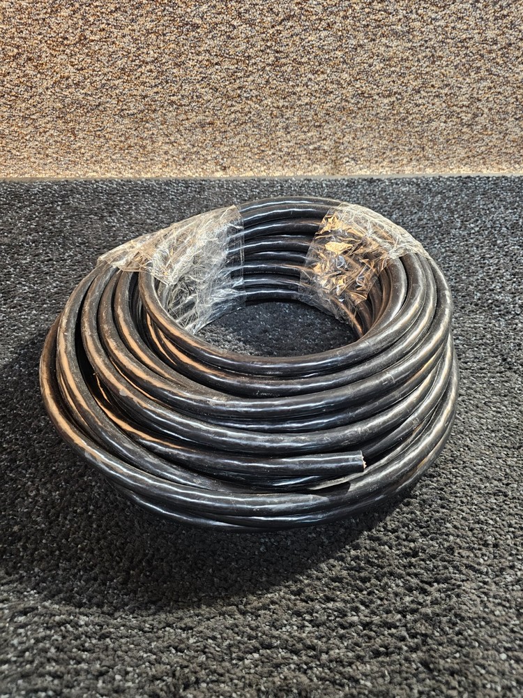 250ft Black Coated Wire 2/0 Gauge SAE J1127 Type SGT 80 Degree C 60V