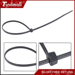 Findmall 1000Pack 12″ Zip Ties Nylon Cable Ties 60 lbs Self-locking UV Resistant