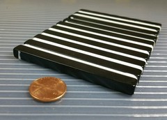 5 Large Neodymium Bar Block Magnet Strong Rare Earth N42h 3 x 1/4