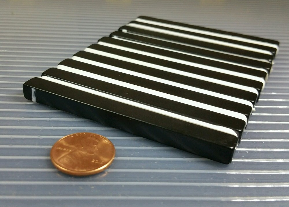 One Neodymium N42H High Heat Bar Magnet Super Strong Rare Earth Block 3″ x 1/4 “