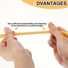 10 Meter 6mm ID x 10mm OD Natural Latex Rubber Tubing Elastic Tube Rubber Hose