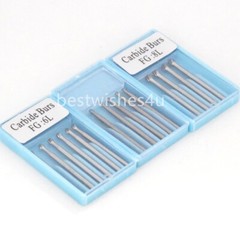 Dental Surgical Handpiece FGOS Bur Tungsten Carbide Round/Straight Fissure 25mm