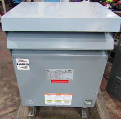 🙌 HPS HAMMOND 112.5 KVA TRANSFORMER 480 HV 208Y/120 LV 3 PHASE SG3A0112KB