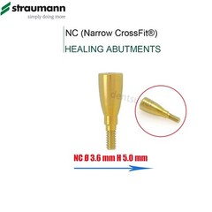 Fit Straumann ITI BL/BLT Healing Caps RC/NC, 3.6-6.5mm, Titanium, Closure Screws