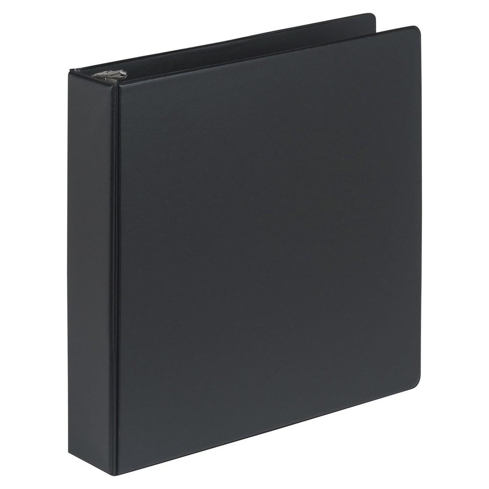 Samsill 2 Inch Document Storage Binder, 100% Recycled 2 Inch, Black