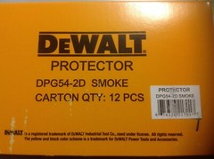 12 pack Dewalt DPG54-2D Protector SMOKE High Performance Safety GLASSES