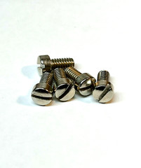 (100) 1/4-20 X 1/2 Fillister Machine Screw Nickel Plated 1/4” 1/2” Narrow Head