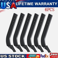 6PCS Box Blade 18” Ripper Shank 3 Hole Box Scraper Shank with 4 Holes Plowing