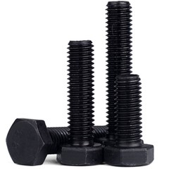 M10 1.0 Fine Thread Grade 8 Alloy Steel Full Thread Hex Head Bolts Screws DIN933