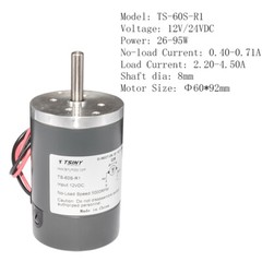 DC 12V 24V DC Motor High Speed Large Torque 2000-5000rpm Shaft 5mm 6mm 8mm