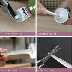 Mirror Adhesive, Low Odor, VOC Compliant, 10.1oz Cartridge