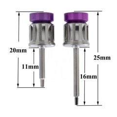 2 Pc Implant Screwdriver Hex 1.19 Driver Fit Anthogyr For Manual/Hand or Ratchet