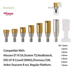 US Osstem Hiossen ET Transfer Analog Healing Abutment Locators fits Mini/Regular
