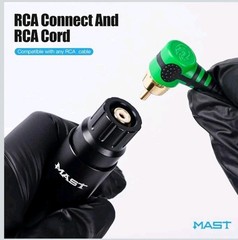 Mast Tour Rotary Tattoo Machine Kit 2Pcs Power Supply Cartridges