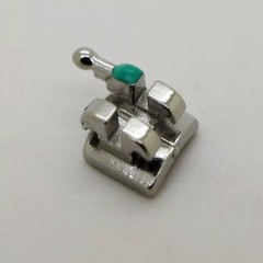 Dental Orthodontic Metal Brackets Braces Mini Roth MBT 018 022 345 Hooks MIM