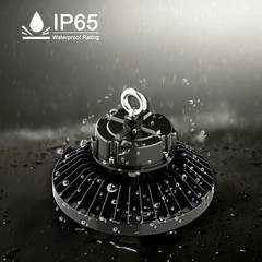 150W UFO Led High Bay Light Dimmable Commercial Industrial Garage Light 5000K
