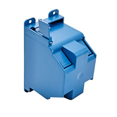 5-Pack 1-Gang Electric Outlet/Switch Box Old Work Remodel ETL 14 Cu In PVC Blue