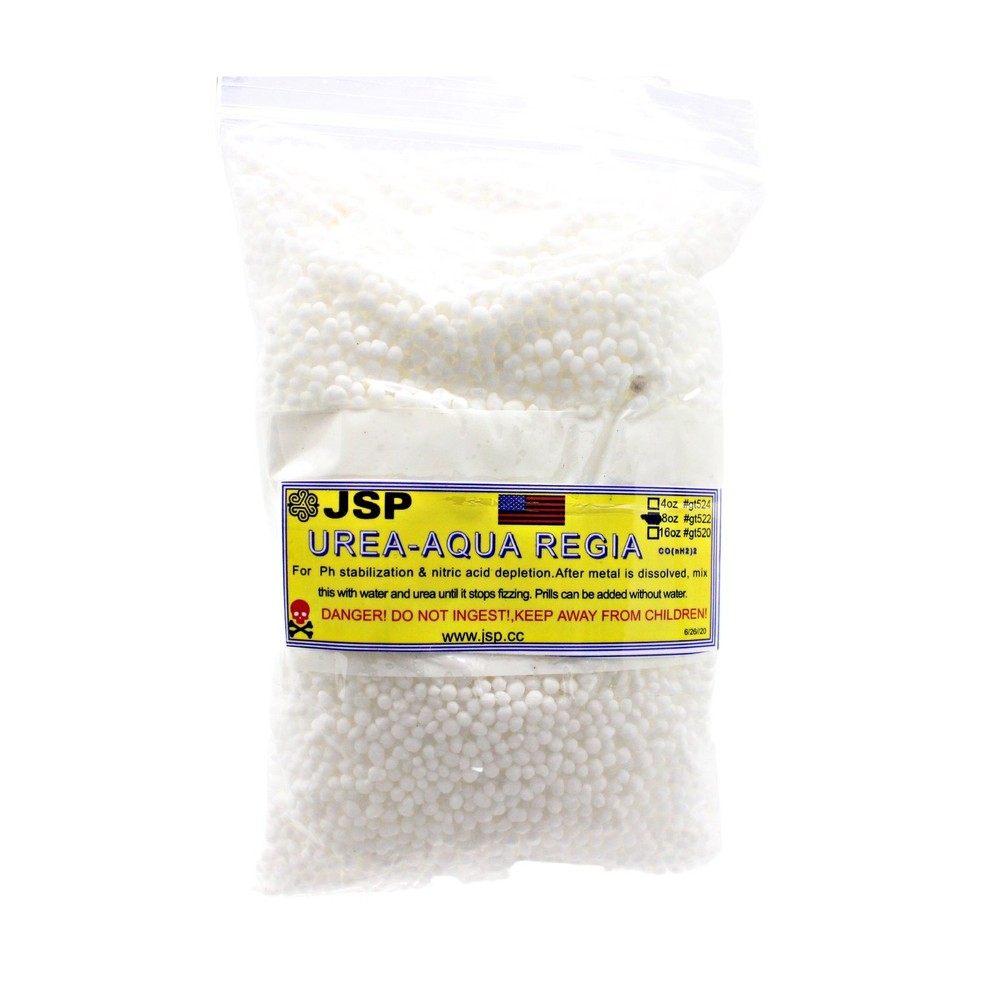 Urea Aqua Regia 99% Pure Gold Refining Recovery Technical Grade Fertilizer 1 LB